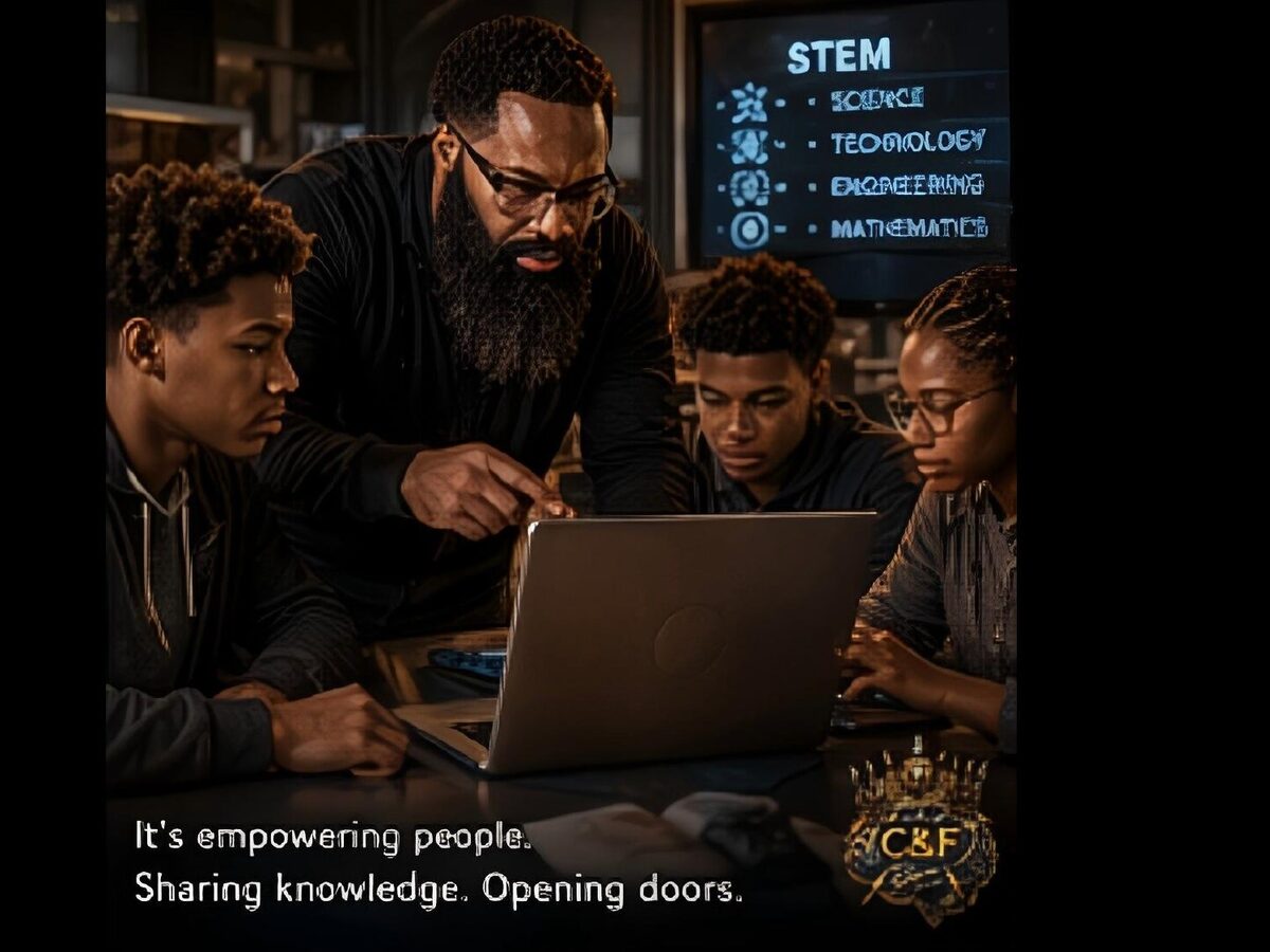 It's empowering people. Sharing knowledge. Opening doors.